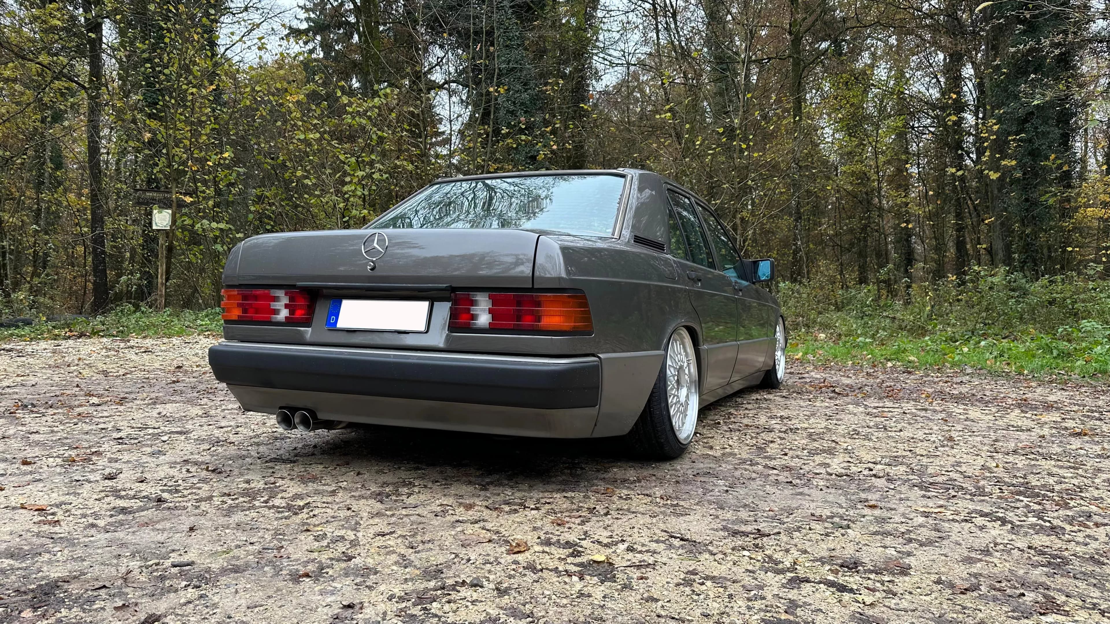 MERCEDES 190E - FOX SPORTAUSPUFF – Bild 3