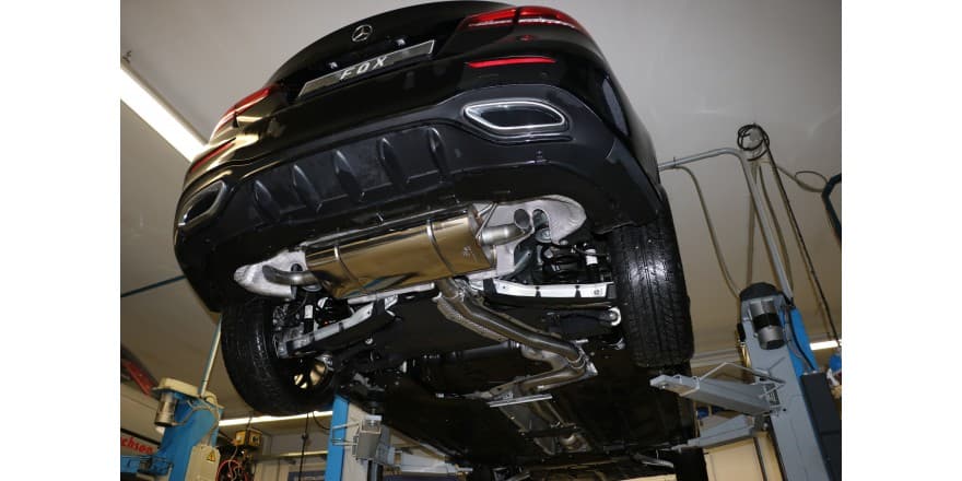 MERCEDES A-KLASSE - FOX DUPLEX SPORTAUSPUFFANLAGE AB OPF – Bild 3