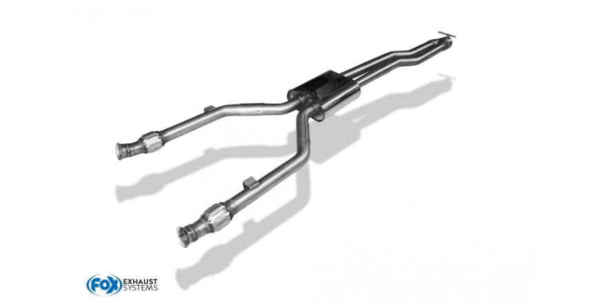 MERCEDES C-KLASSE C43 AMG - FOX VORSCHALLDÄMPFER – Bild 3
