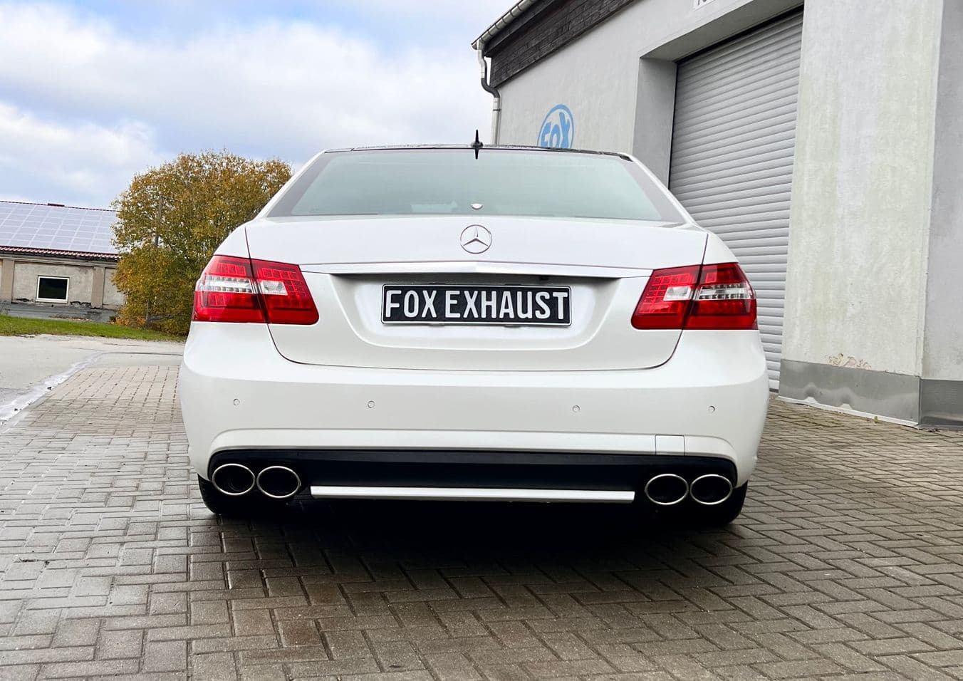 MERCEDES E-KLASSE - FOX DUPLEX SPORTAUSPUFF – Bild 3