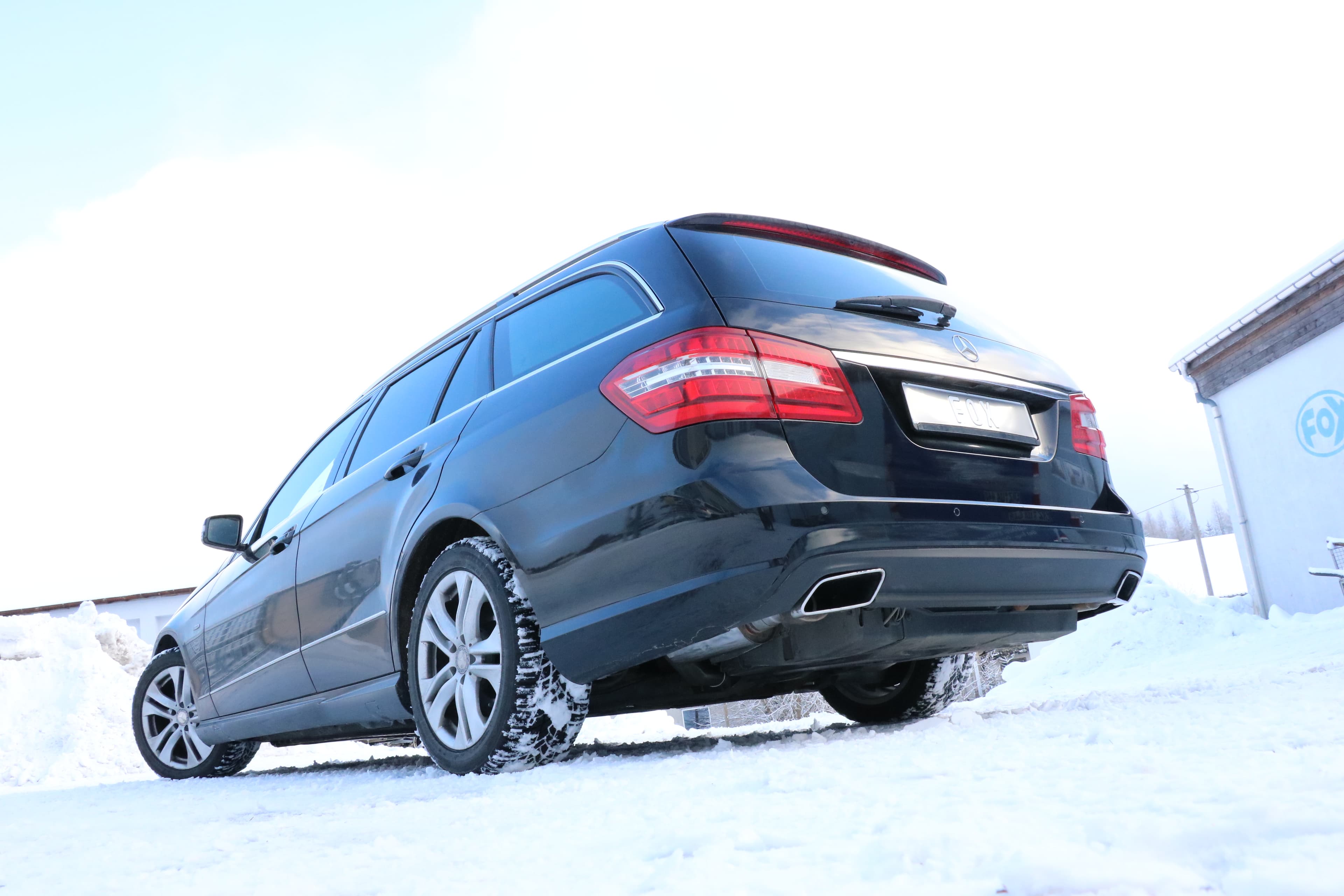 MERCEDES E-KLASSE - FOX DUPLEX SPORTAUSPUFF – Bild 2