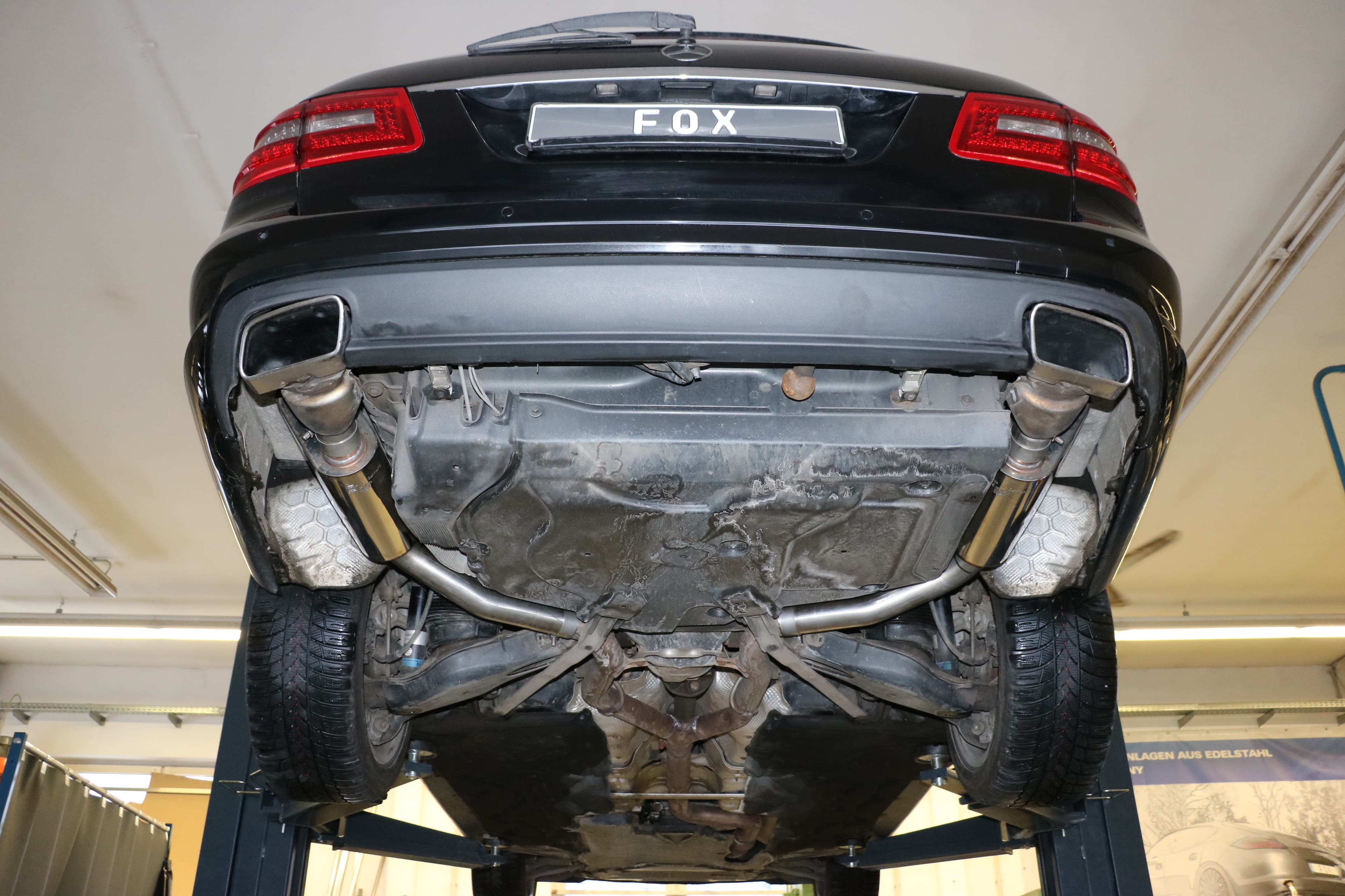 MERCEDES E-KLASSE - FOX DUPLEX SPORTAUSPUFF – Bild 3