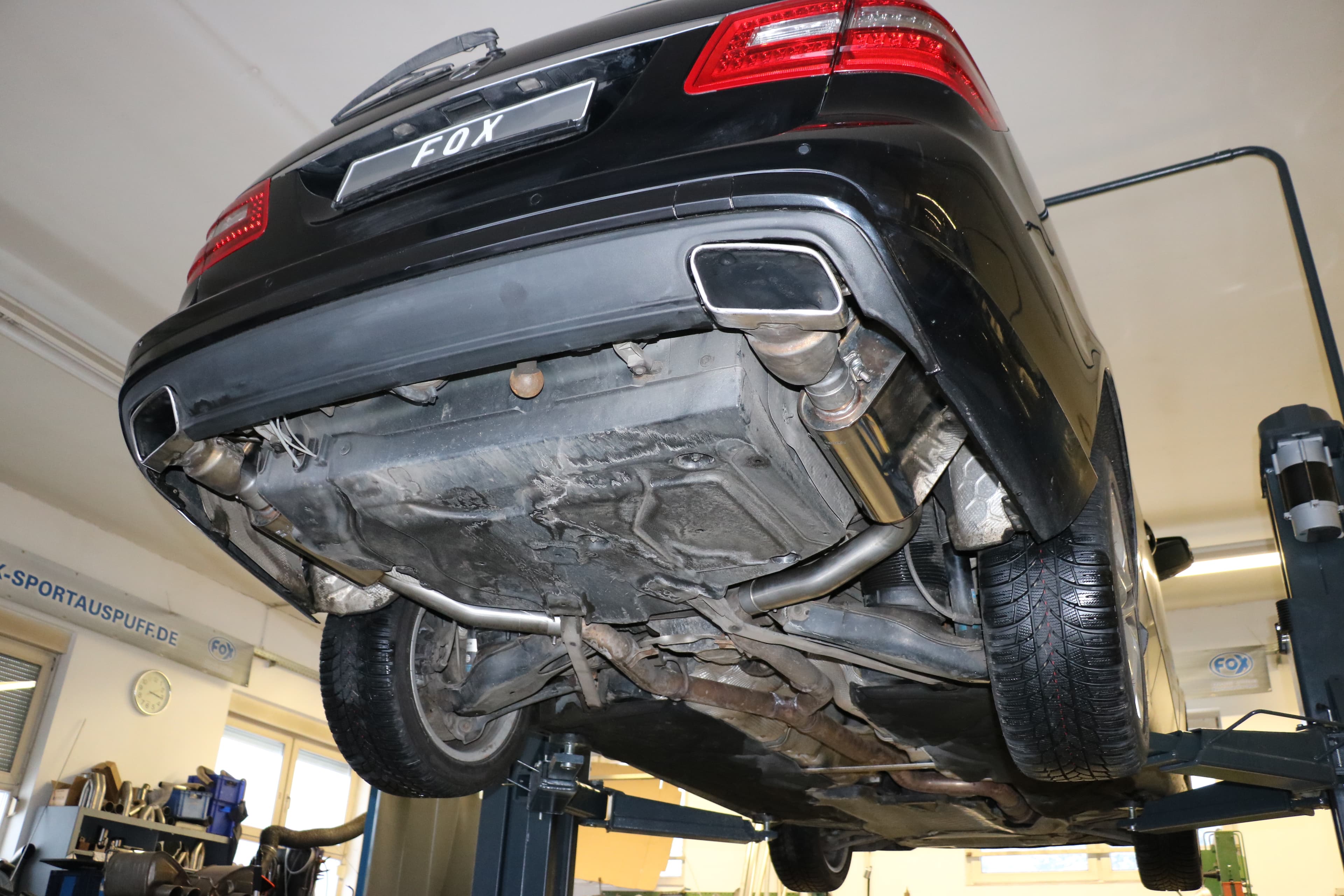 MERCEDES E-KLASSE - FOX DUPLEX SPORTAUSPUFF – Bild 4