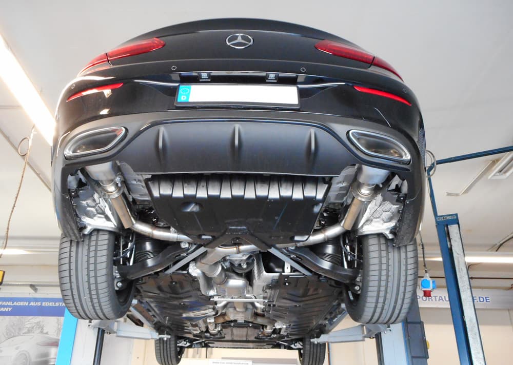 MERCEDES E-KLASSE - FOX DUPLEX SPORTAUSPUFF – Bild 4