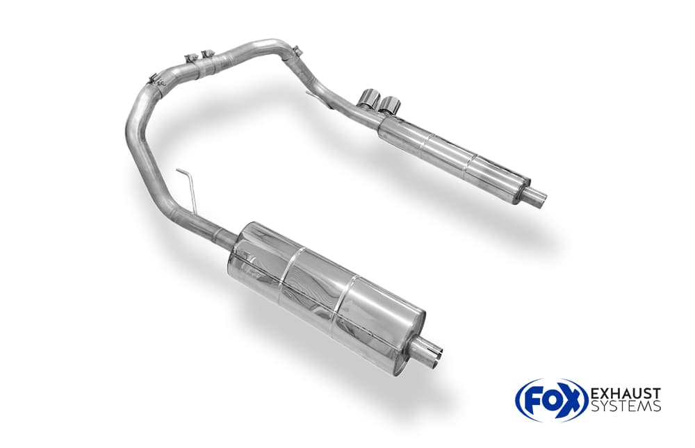 MERCEDES G-KLASSE - FOX SPORTAUSPUFF ANLAGE AB KATALYSATOR – Bild 3
