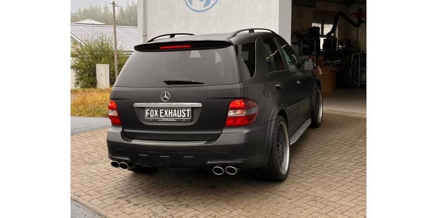 MERCEDES ML - FOX DUPLEX SPORTAUSPUFF – Bild 2