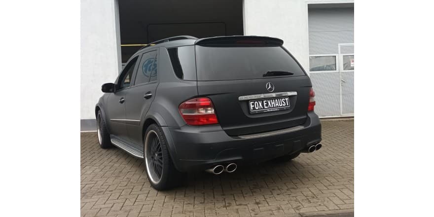 MERCEDES ML - FOX DUPLEX SPORTAUSPUFF – Bild 3