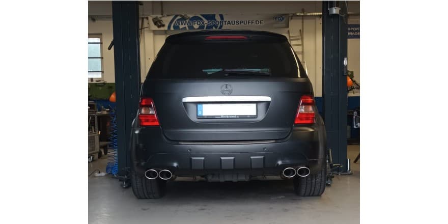 MERCEDES ML - FOX DUPLEX SPORTAUSPUFF – Bild 4