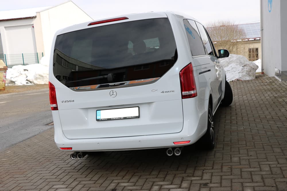 MERCEDES V-KLASSE - FOX DUPLEX SPORTAUSPUFF – Bild 2