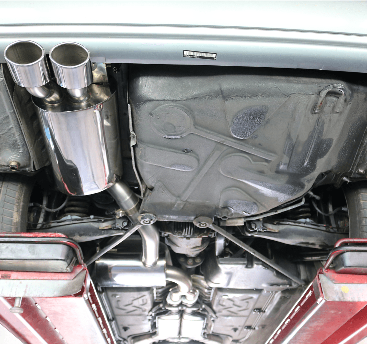 MERCEDES SL - BASTUCK SPORTAUSPUFF ANLAGE AB KATALYSATOR – Bild 4