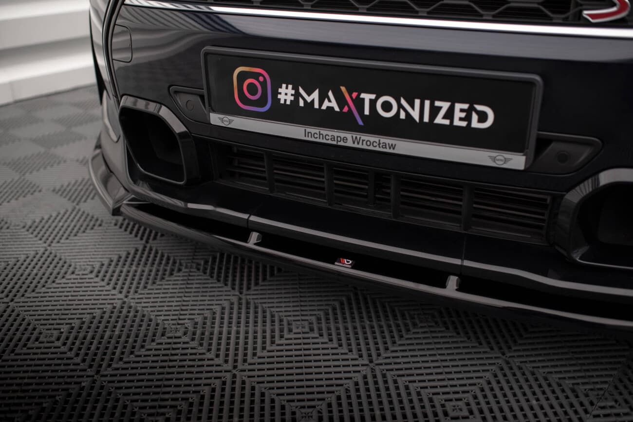 MINI COOPER JCW 2022+ - MAXTON DESIGN FRONTSPOILER | FRONTLIPPE V.2 – Bild 2