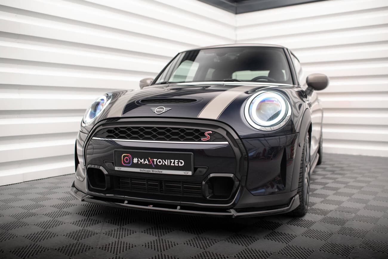 MINI COOPER JCW 2022+ - MAXTON DESIGN FRONTSPOILER | FRONTLIPPE V.2 – Bild 3