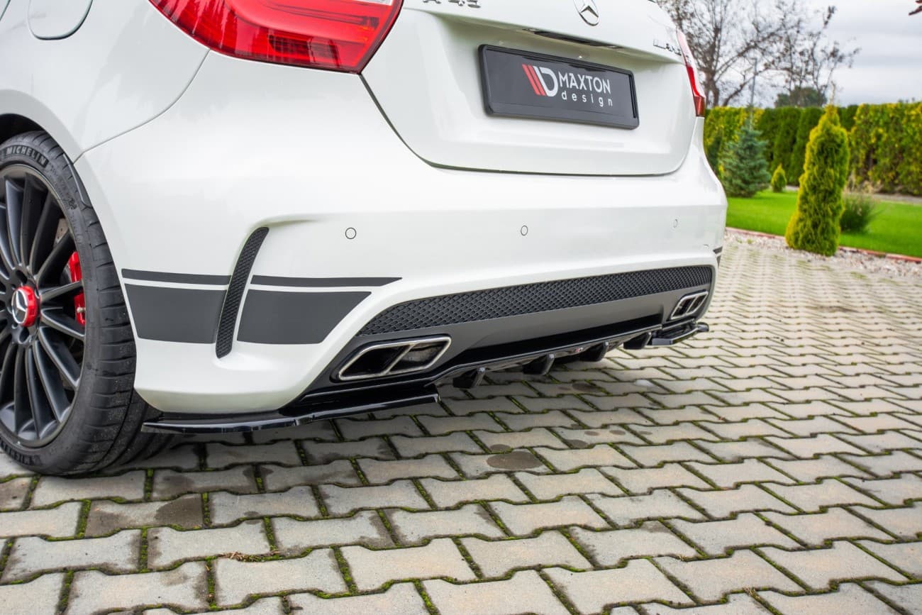 MERCEDES A45 AMG - MAXTON DESIGN HECK DIFFUSOR ANSATZ – Bild 2