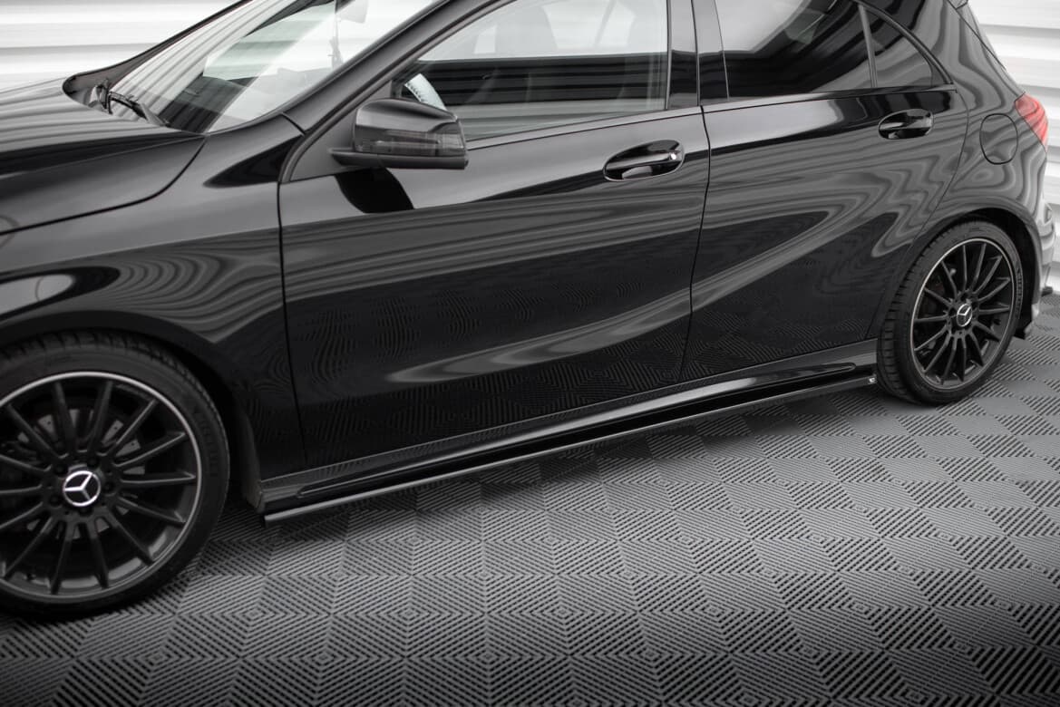 MERCEDES A-KLASSE - MAXTON DESIGN SEITENSCHWELLER CUP LEISTEN ANSATZ – Bild 2