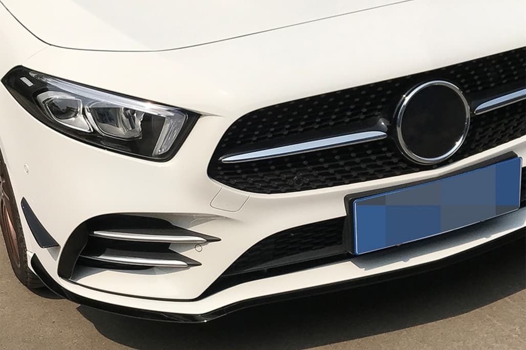 MERCEDES A-KLASSE AMG-LINE - 3-TEILIGE FRONTLIPPE SPOILER LIPPE – Bild 5