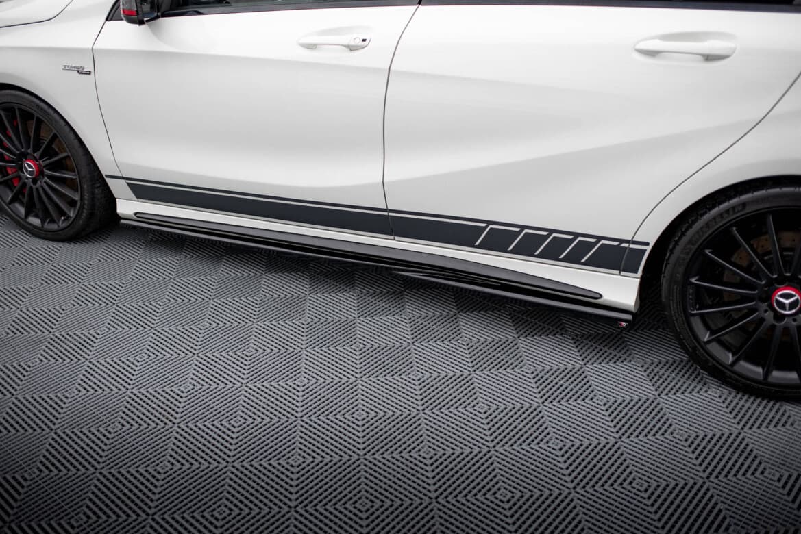MERCEDES A45 AMG - MAXTON DESIGN SEITENSCHWELLER CUP LEISTEN ANSATZ – Bild 3