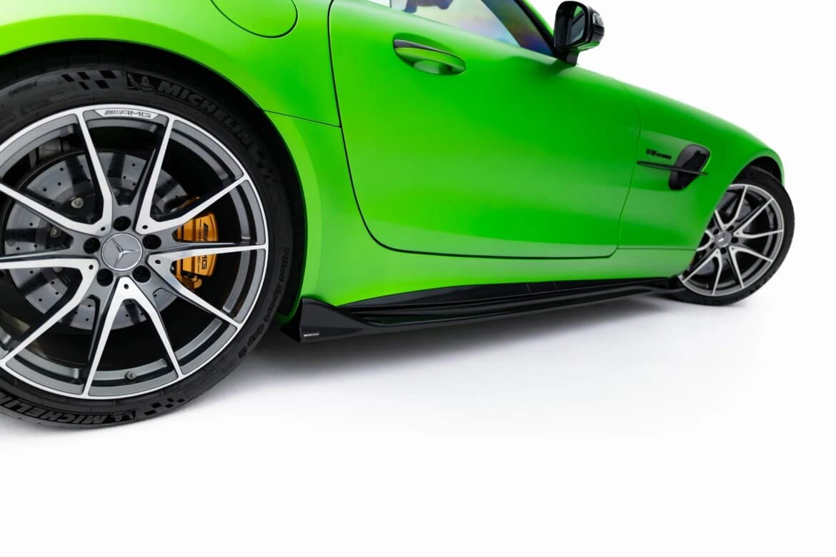 MERCEDES AMG GTR - MAXTON DESIGN SEITENSCHWELLER ANSATZ CUP LEISTEN – Bild 2