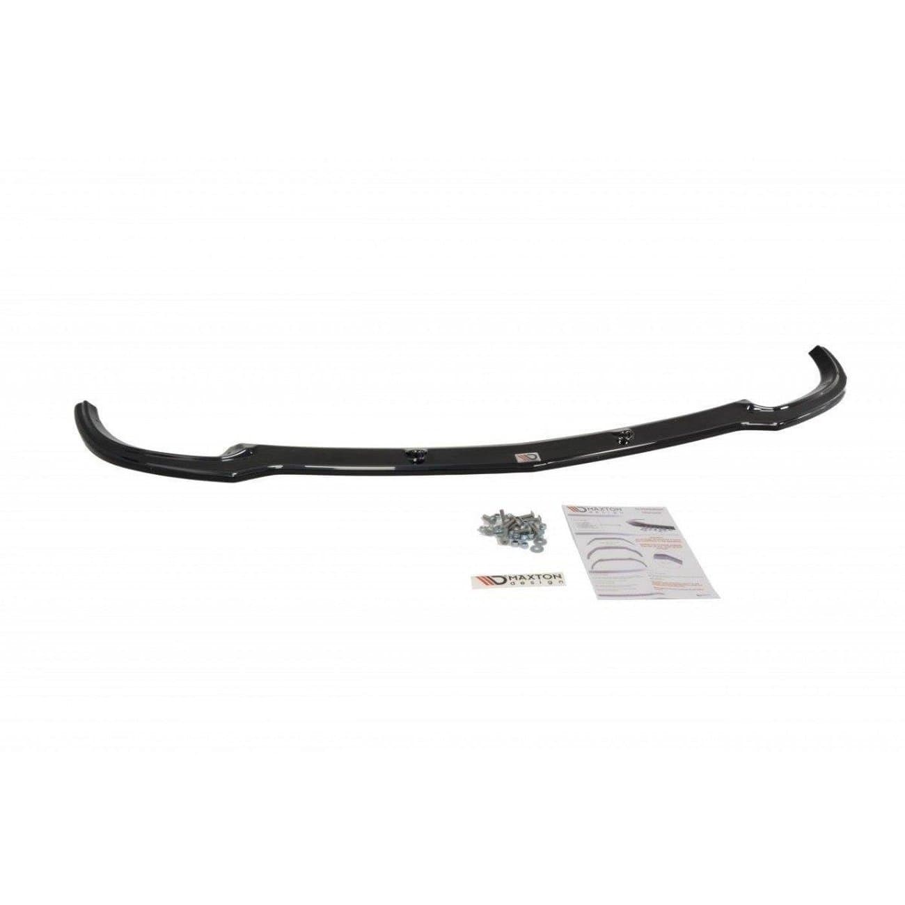 MERCEDES C-KLASSE -03.2011 - MAXTON DESIGN FRONTLIPPE SPOILER (GLANZ) – Bild 4
