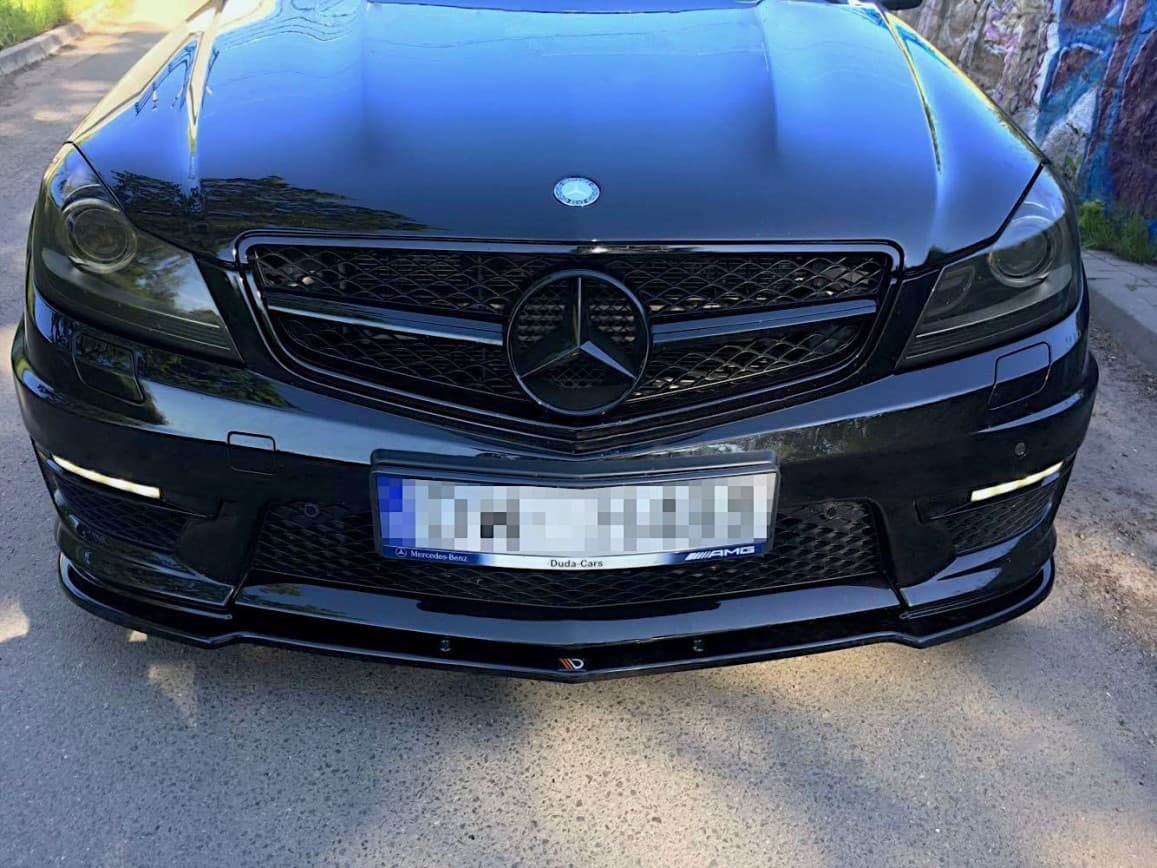 MERCEDES C-KLASSE C63 AMG 04.2011+ - MAXTON DESIGN FRONTLIPPE SPOILER – Bild 2