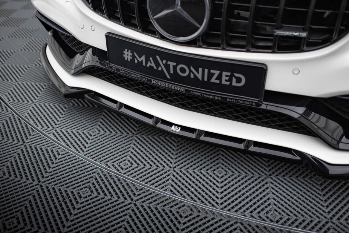 MERCEDES C63 AMG - MAXTON DESIGN FRONTLIPPE SPOILER – Bild 2