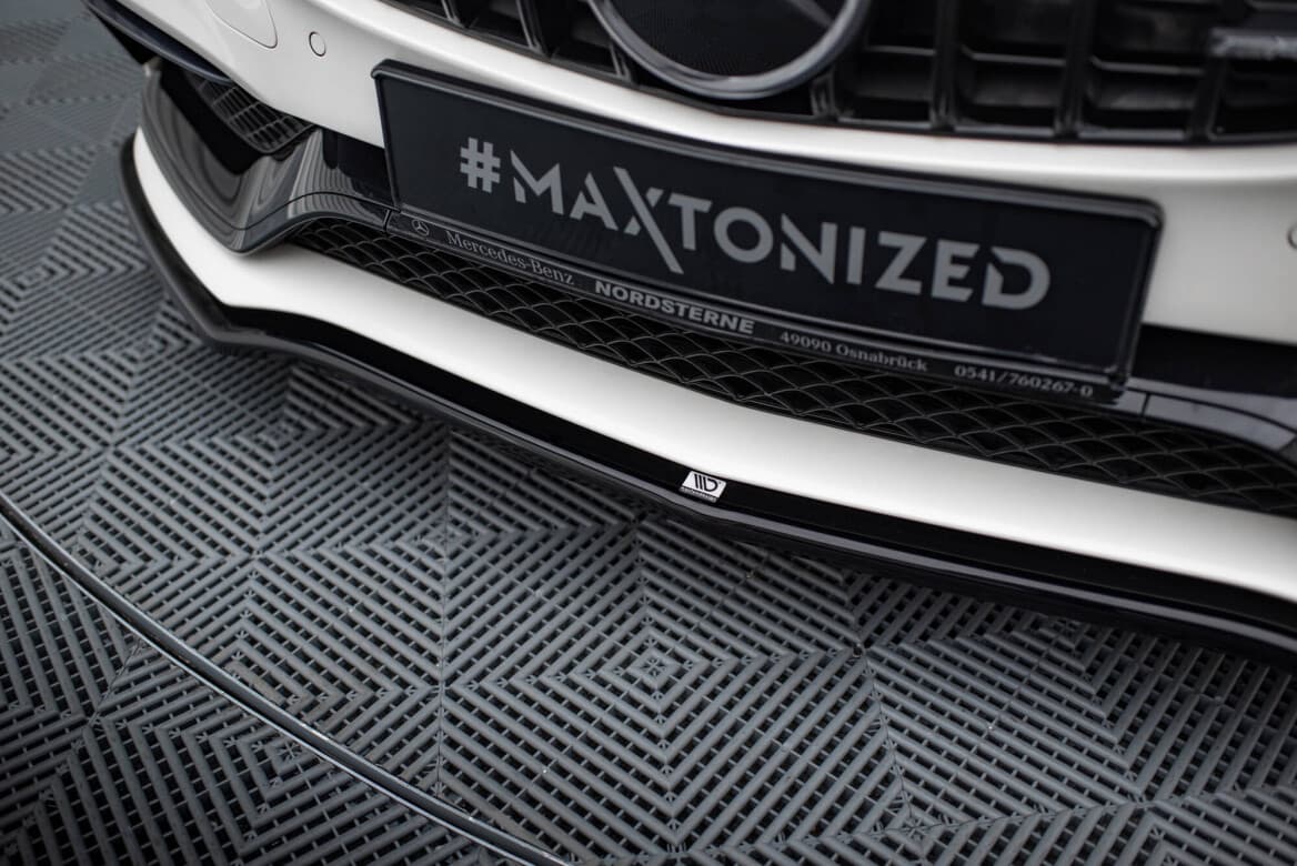 MERCEDES C63 AMG - MAXTON DESIGN FRONTLIPPE SPOILER (DTC) – Bild 2
