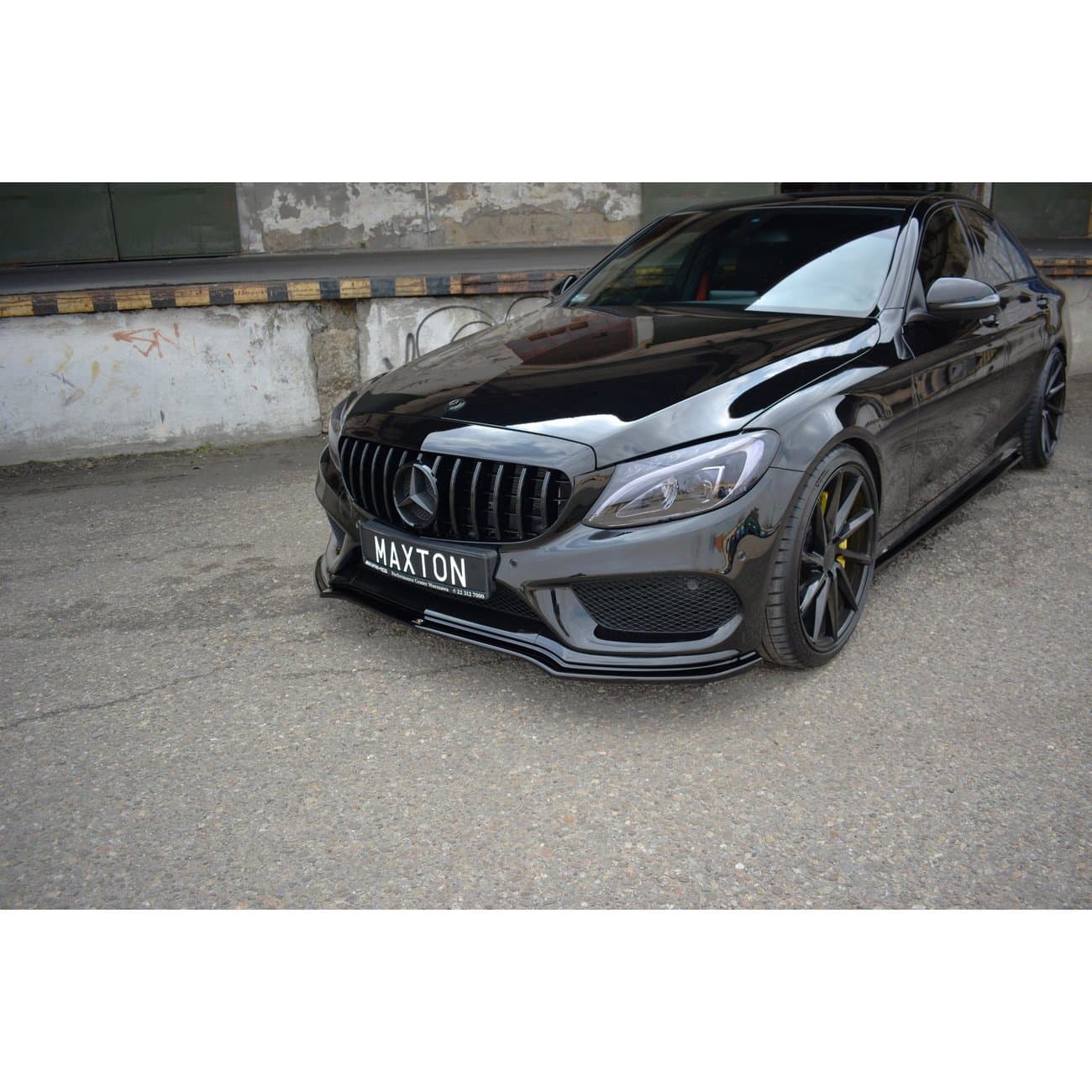 MERCEDES C-KLASSE AMG-LINE - MAXTON DESIGN FRONTLIPPE SPOILER (DTC) – Bild 2