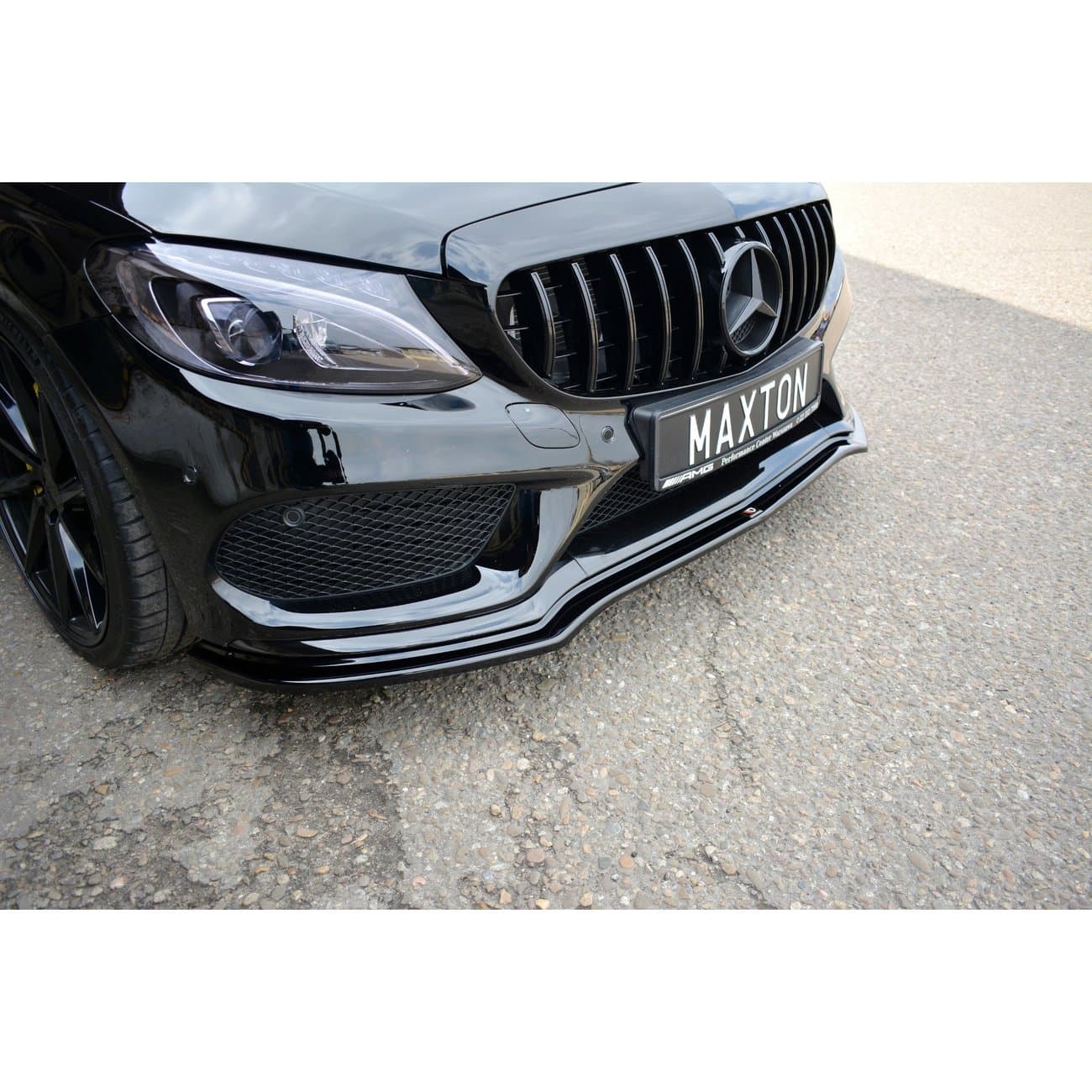 MERCEDES C-KLASSE AMG-LINE - MAXTON DESIGN FRONTLIPPE SPOILER (DTC) – Bild 4