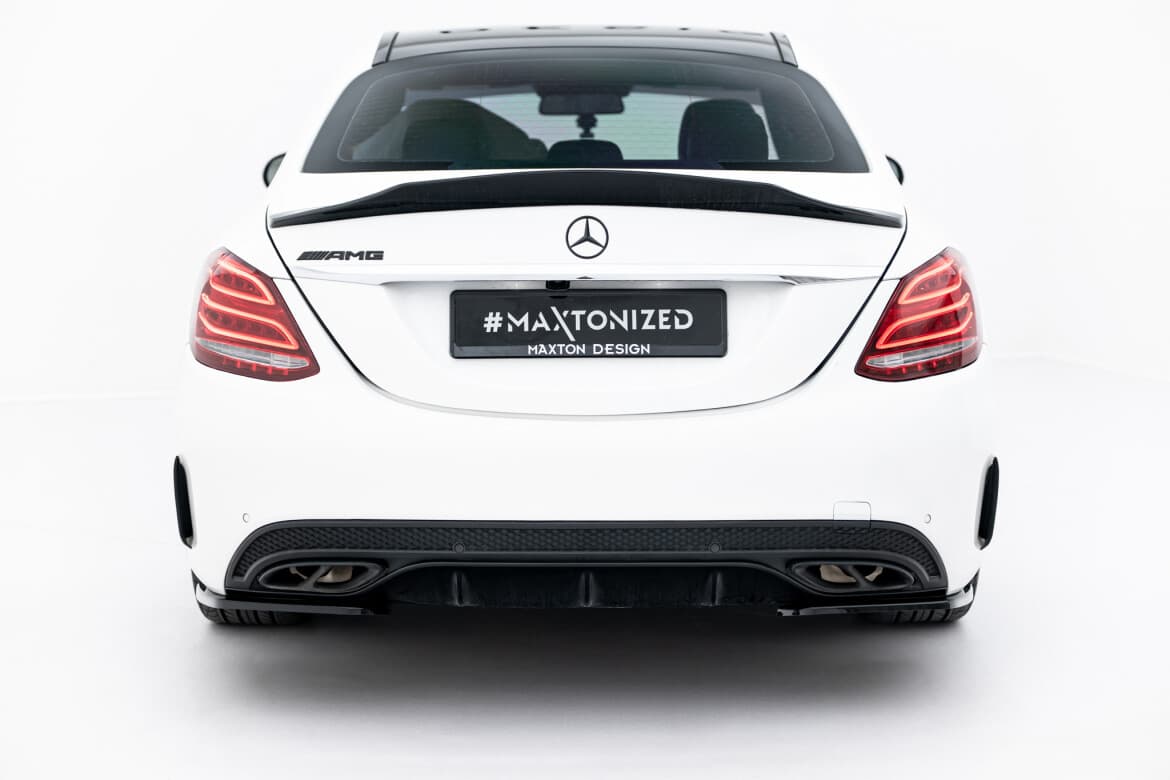 MERCEDES C-KLASSE AMG-LINE - MAXTON DESIGN HECK SIDE FLAPS – Bild 3