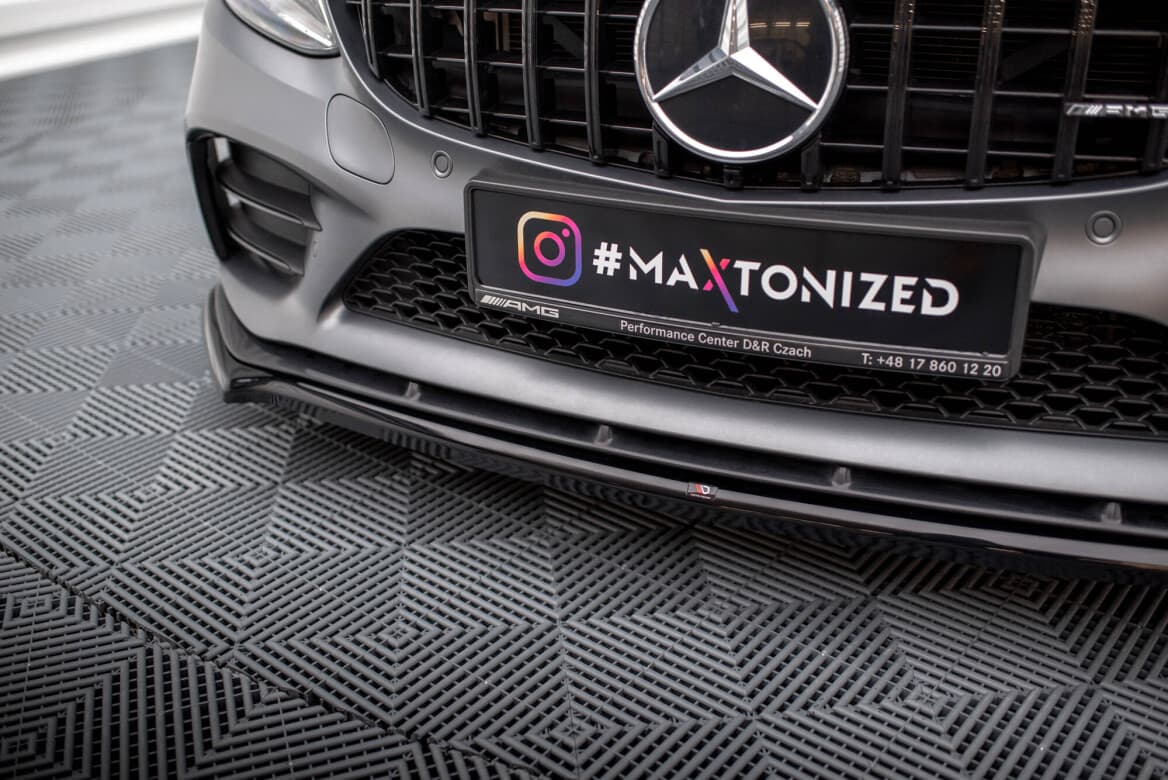 MERCEDES C-KLASSE C43 AMG - MAXTON DESIGN FRONTLIPPE SPOILER – Bild 2