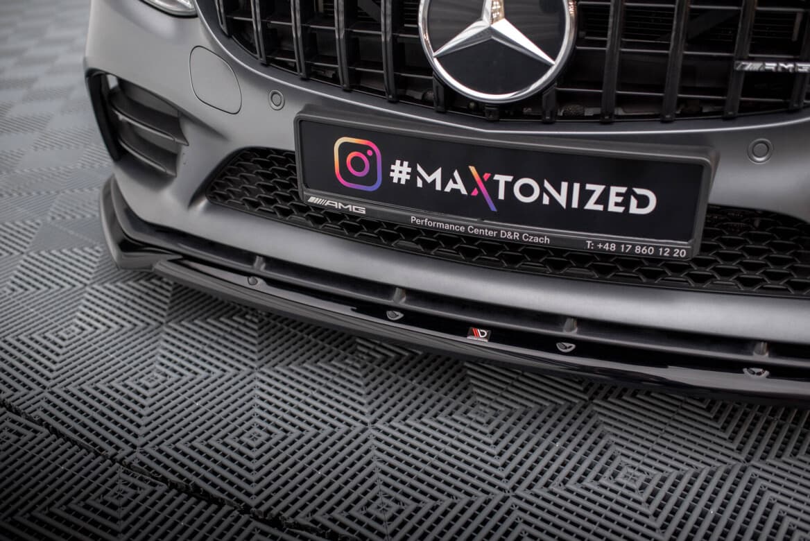 MERCEDES C-KLASSE C43 AMG - MAXTON DESIGN FRONTLIPPE SPOILER V.2 (DTC) – Bild 2