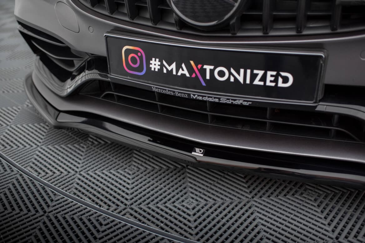 MERCEDES C63 AMG - MAXTON DESIGN FRONTLIPPE SPOILER – Bild 2