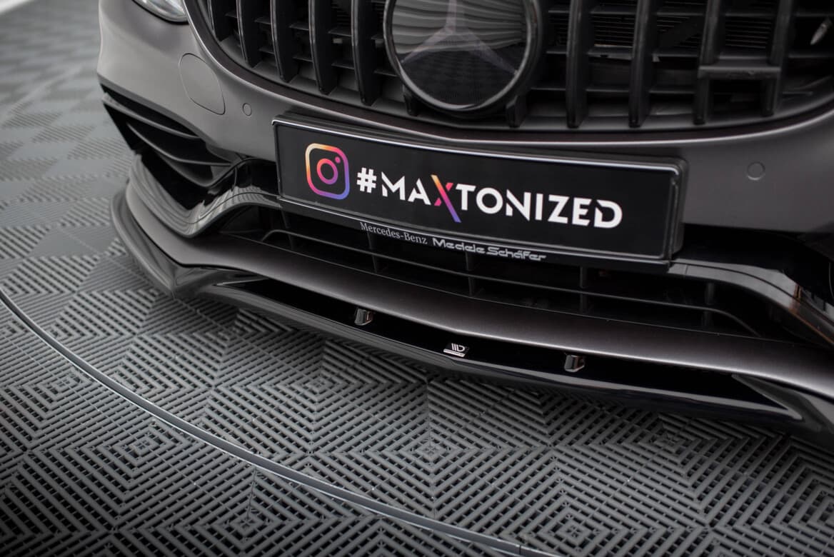 MERCEDES C63 AMG - MAXTON DESIGN FRONTLIPPE SPOILER V.2 (DTC) – Bild 3