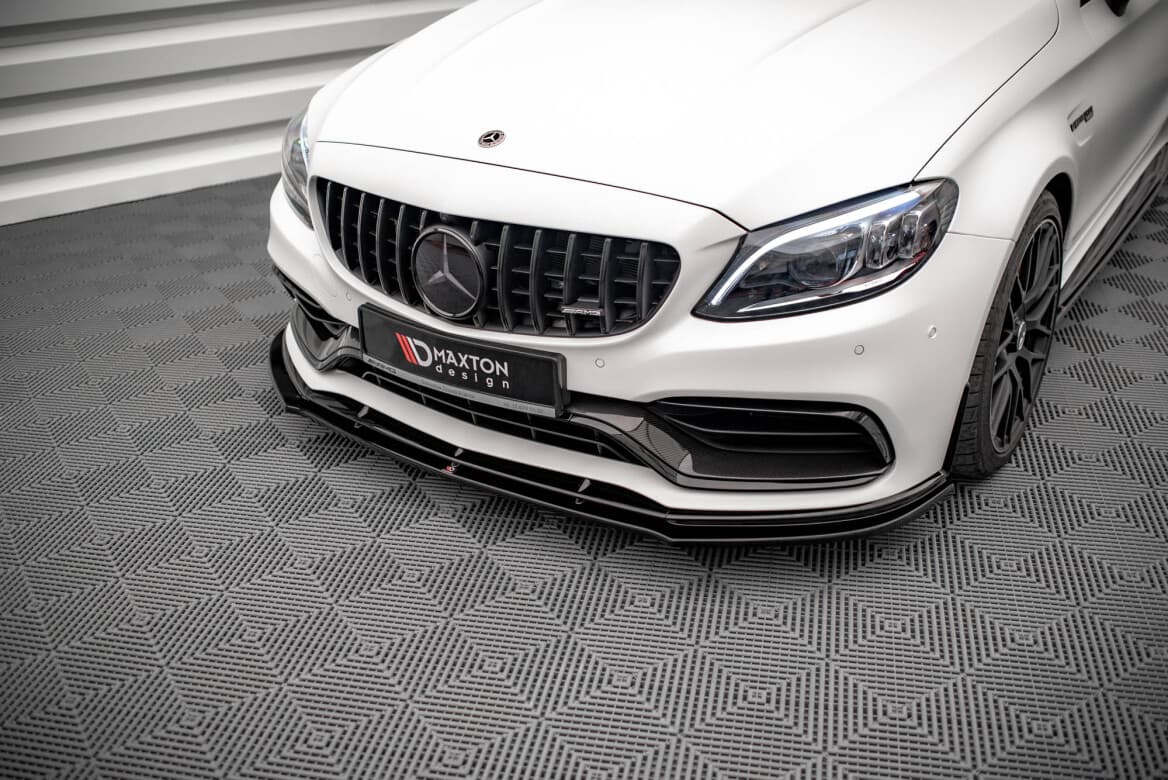 MERCEDES C63 AMG - MAXTON DESIGN FRONTLIPPE SPOILER V.1 – Bild 2