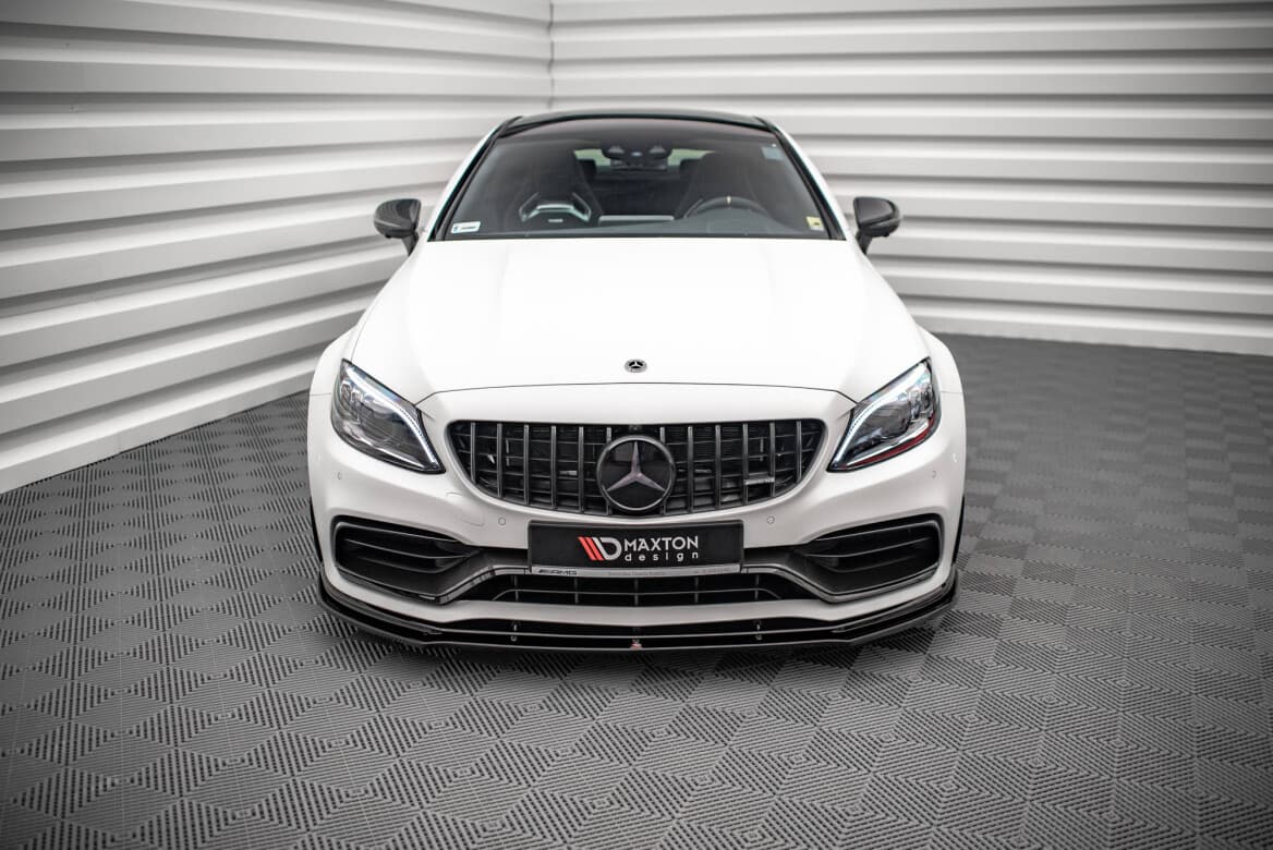 MERCEDES C63 AMG - MAXTON DESIGN FRONTLIPPE SPOILER V.1 – Bild 5