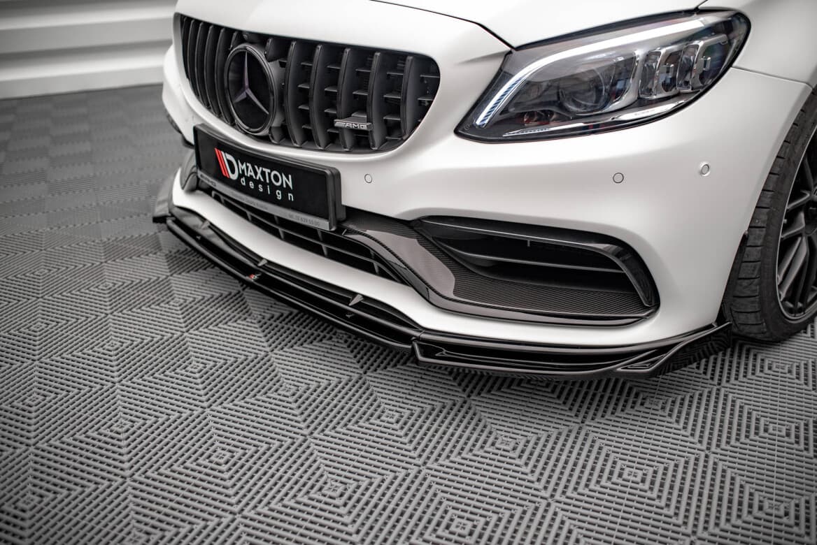 MERCEDES C63 AMG - MAXTON DESIGN FRONTLIPPE SPOILER V.2 (DTC) – Bild 2