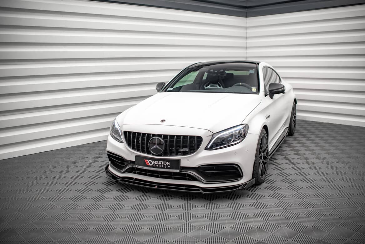 MERCEDES C63 AMG - MAXTON DESIGN FRONTLIPPE SPOILER V.2 (DTC) – Bild 5
