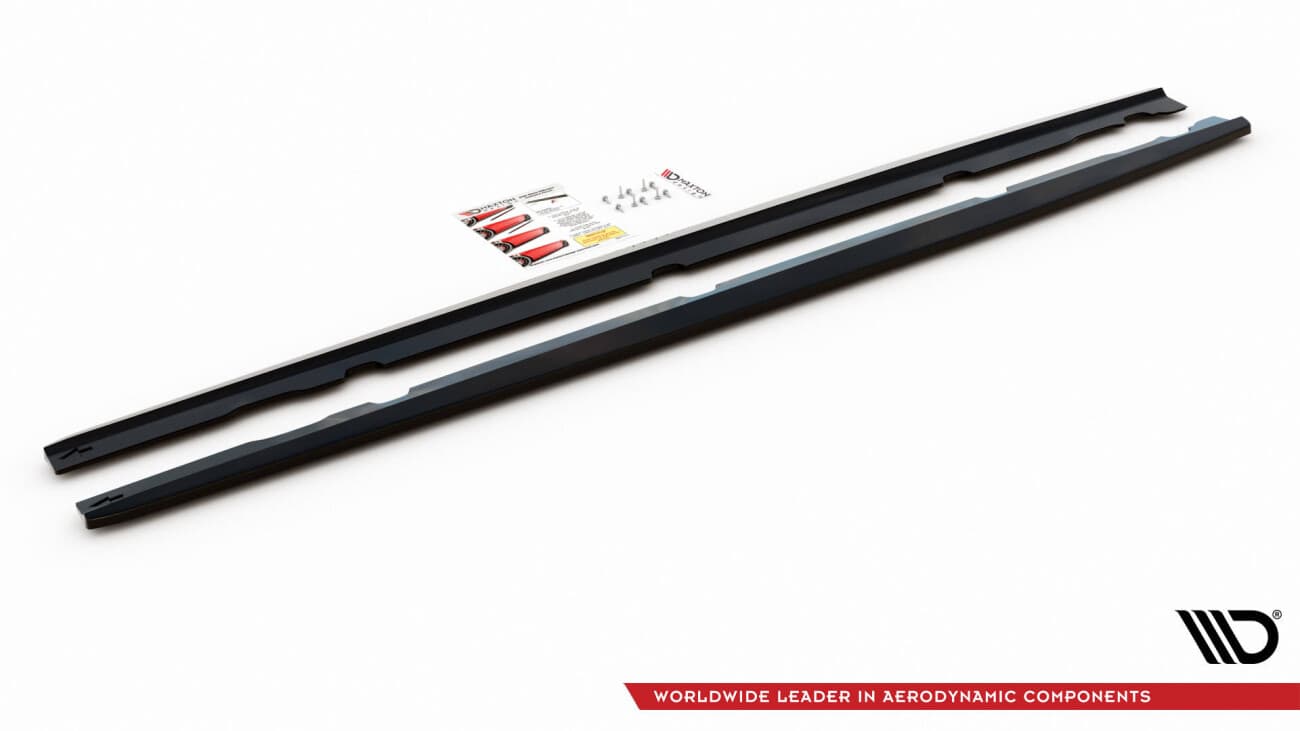 MERCEDES C63 AMG - MAXTON DESIGN SEITENSCHWELLER ANSATZ – Bild 4