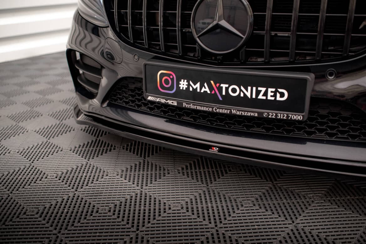 MERCEDES C-KLASSE FACELIFT - MAXTON DESIGN FRONTLIPPE SPOILER V.1 – Bild 2