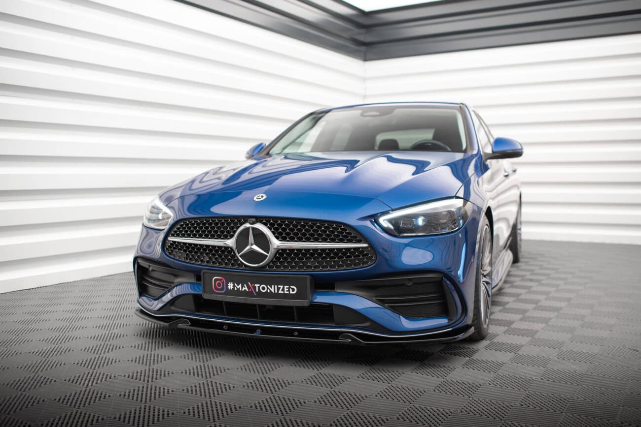 MERCEDES C-KLASSE - MAXTON DESIGN FRONTLIPPE SPOILER V.1 (DTC) – Bild 3