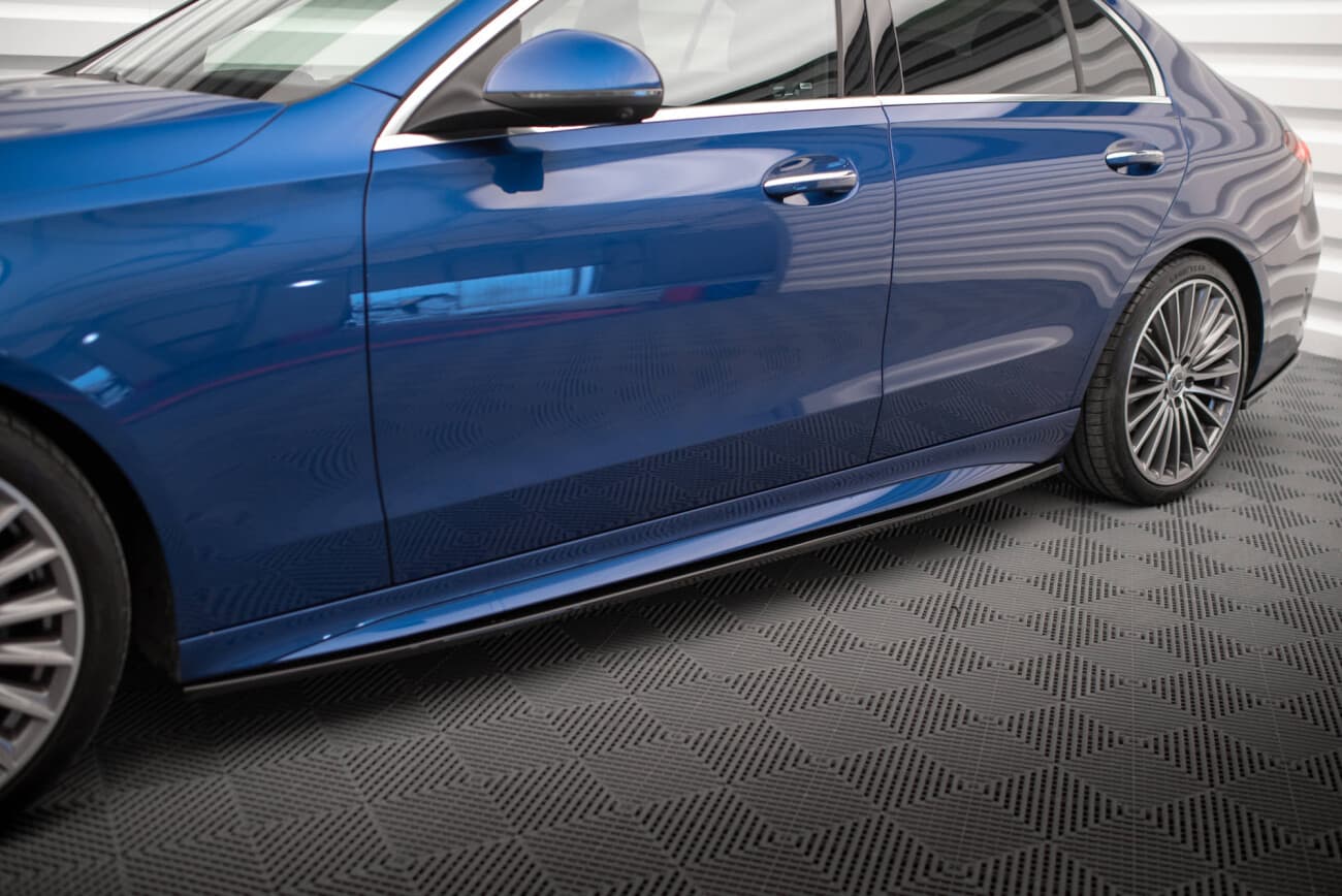 MERCEDES C-KLASSE - MAXTON DESIGN SEITENSCHWELLER ANSATZ CUP LEISTEN – Bild 3