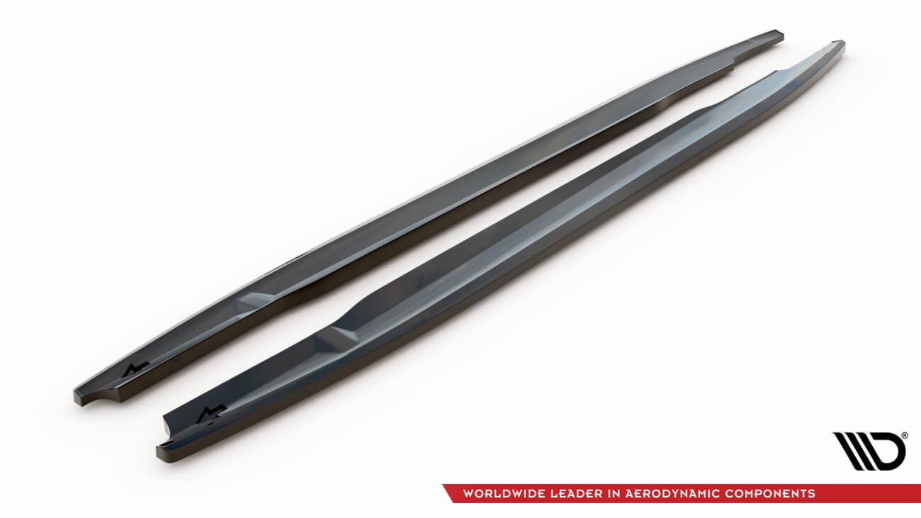 MERCEDES C-KLASSE - MAXTON DESIGN SEITENSCHWELLER ANSATZ CUP LEISTEN – Bild 5