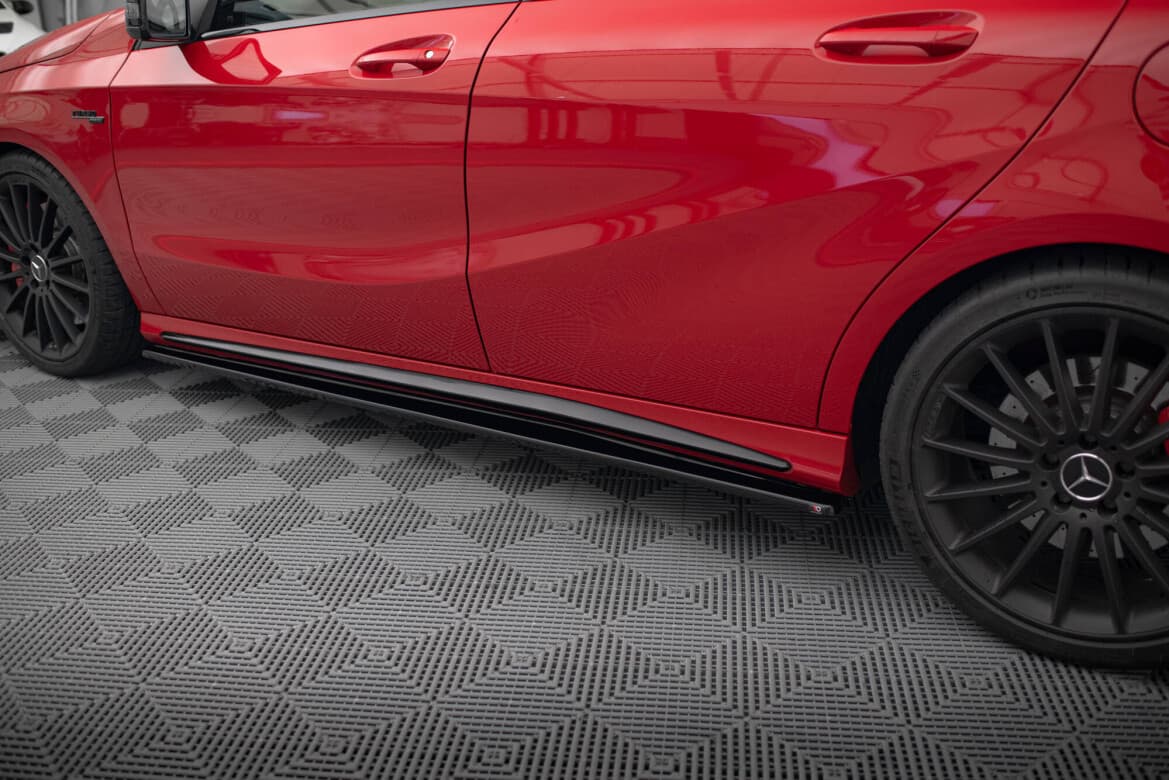 MERCEDES CLA - MAXTON DESIGN SEITENSCHWELLER CUP LEISTEN ANSATZ – Bild 2