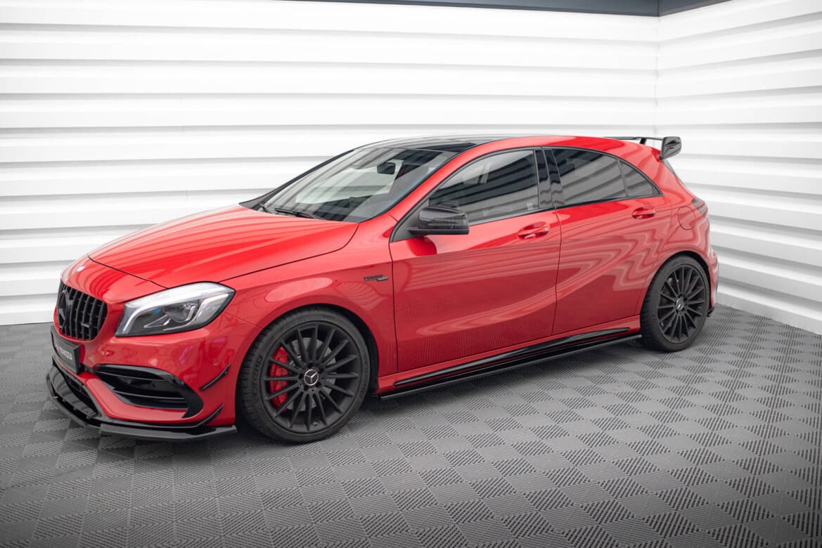 MERCEDES CLA - MAXTON DESIGN SEITENSCHWELLER CUP LEISTEN ANSATZ – Bild 3