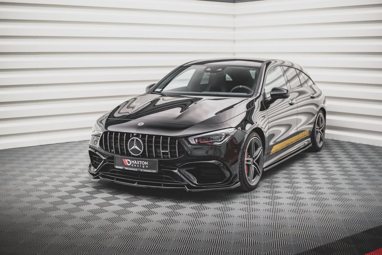 MERCEDES CLA 45 AMG - MAXTON DESIGN FRONTSPOILER LIPPE V.2 (DTC) – Bild 2