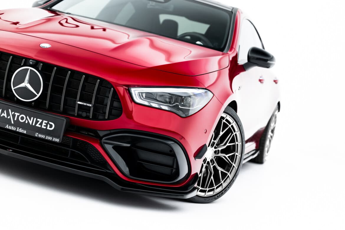 MERCEDES CLA 45 AMG - MAXTON DESIGN FRONTSPOILER LIPPE V.4 (DTC) – Bild 4