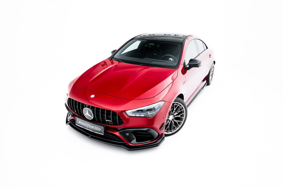 MERCEDES CLA 45 AMG - MAXTON DESIGN FRONTSPOILER LIPPE V.4 (DTC) – Bild 5