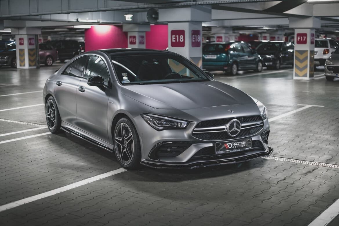 MERCEDES CLA 35 AMG - MAXTON DESIGN SEITENSCHWELLER ANSATZ CUP LEISTEN – Bild 3