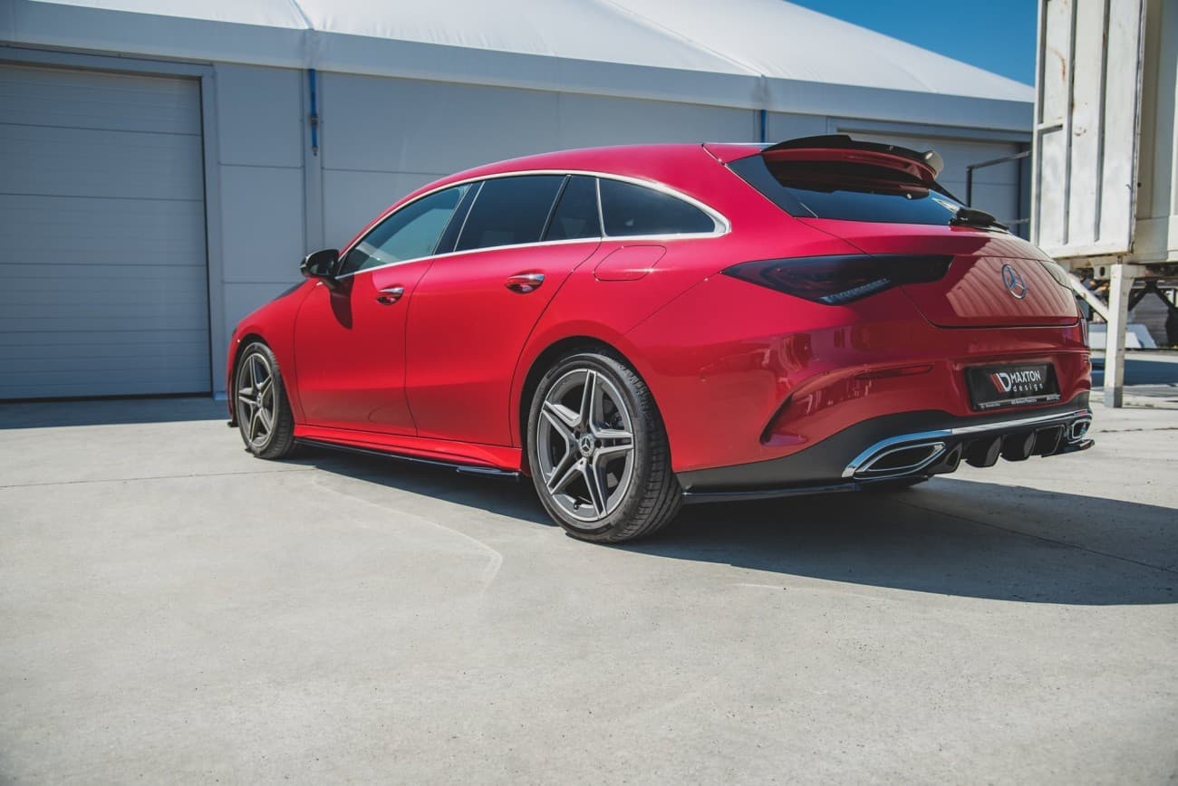 MERCEDES CLA AMG LINE - MAXTON DESIGN SEITENSCHWELLER ANSATZ CUP LEISTEN – Bild 3