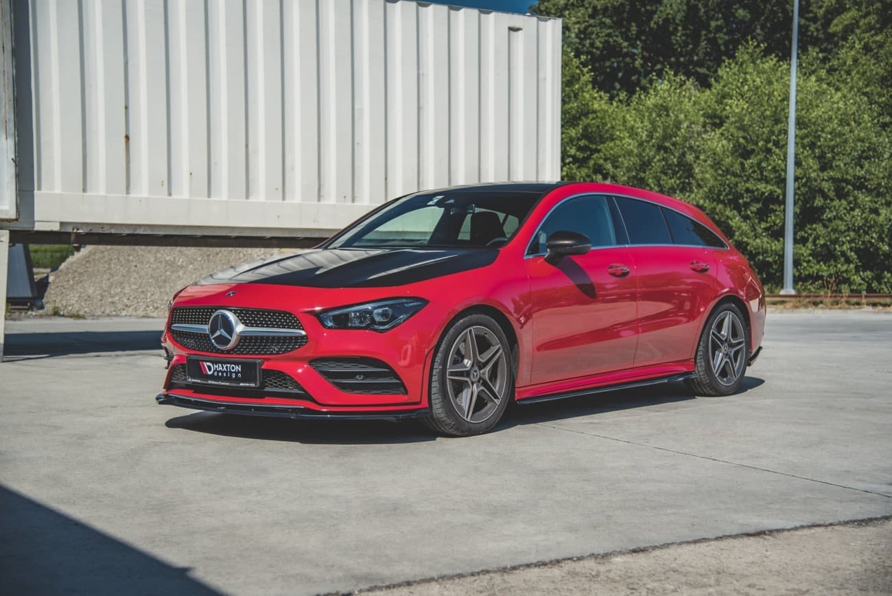 MERCEDES CLA AMG LINE - MAXTON DESIGN SEITENSCHWELLER ANSATZ CUP LEISTEN – Bild 5