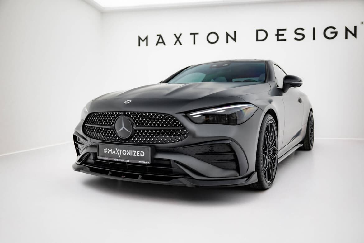 MERCEDES CLE AMG LINE - MAXTON DESIGN FRONTSPOILER LIPPE V.2 – Bild 3